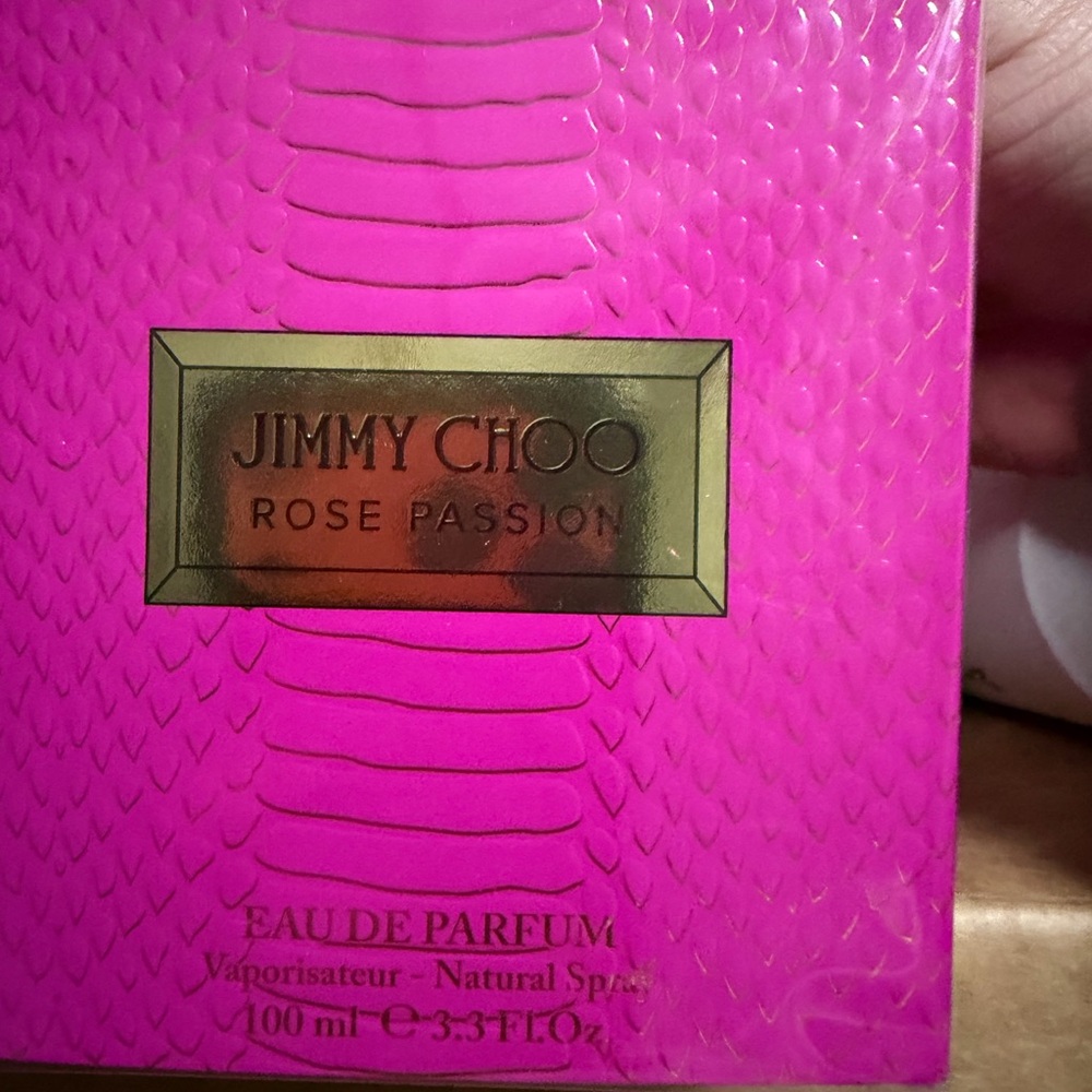 Jimmy Choo Rose Passion Perfume in Pink and Gold